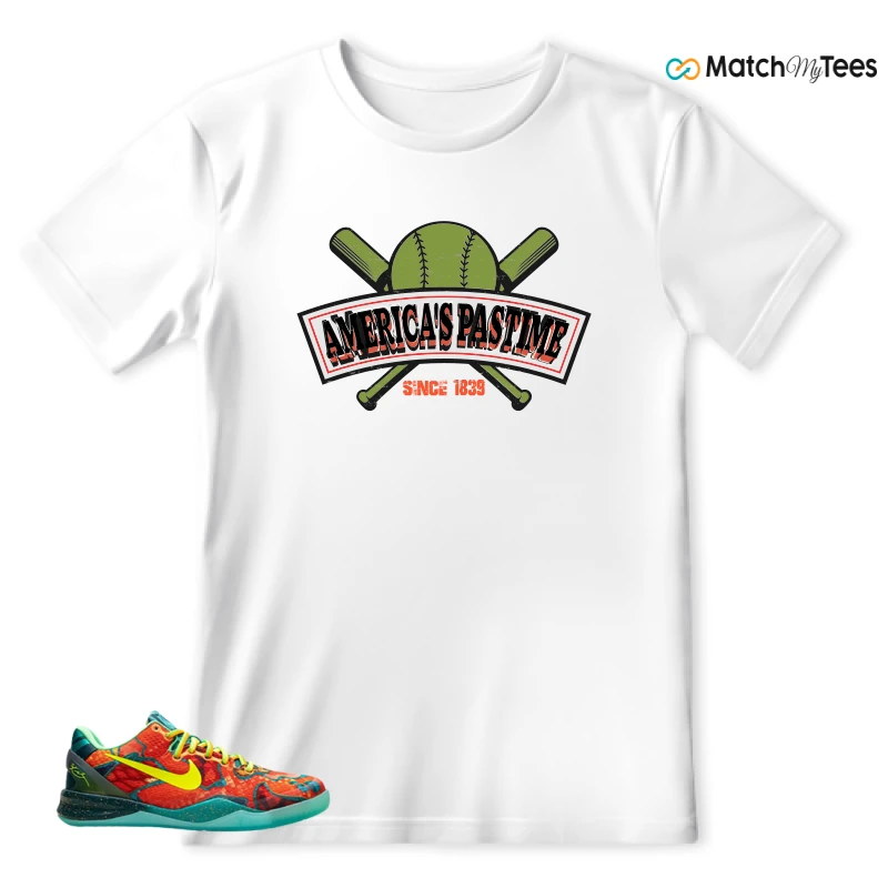 NIKE KOBE 8 PROTRO WHAT THE (2025) SNEAKER Matching Tees t-shirt