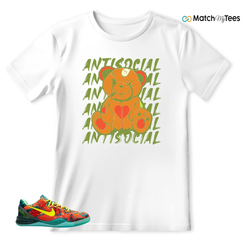 NIKE KOBE 8 PROTRO WHAT THE (2025) SNEAKER Matching Tees t-shirt