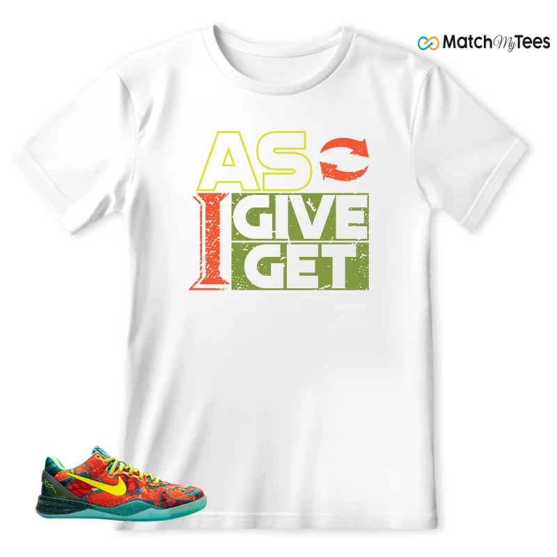 NIKE KOBE 8 PROTRO WHAT THE (2025) SNEAKER Matching Tees t-shirt