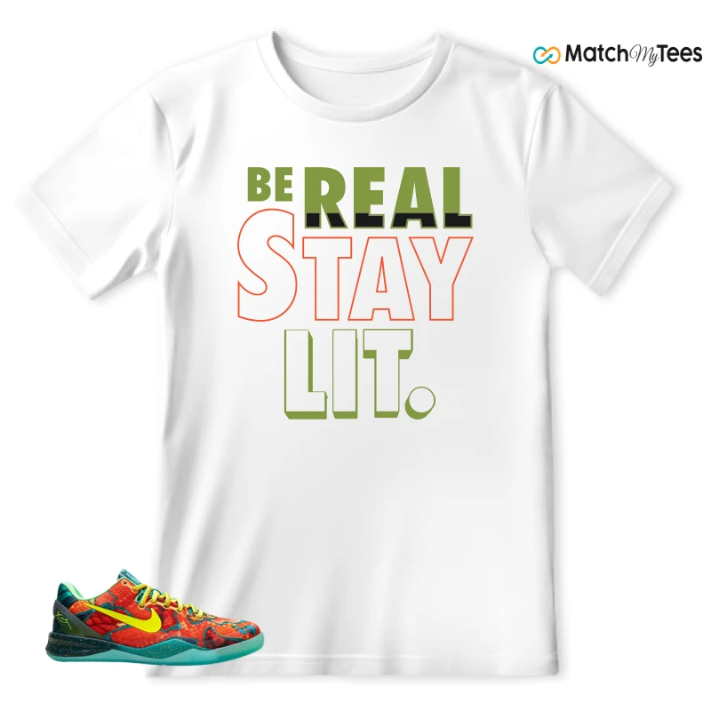 NIKE KOBE 8 PROTRO WHAT THE (2025) SNEAKER Matching Tees t-shirt