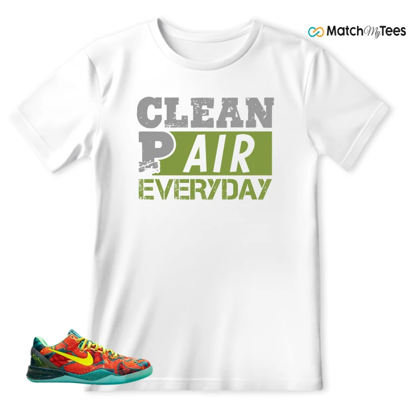 NIKE KOBE 8 PROTRO WHAT THE (2025) SNEAKER Matching Tees t-shirt