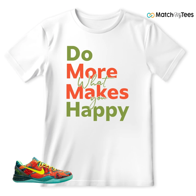 NIKE KOBE 8 PROTRO WHAT THE (2025) SNEAKER Matching Tees t-shirt