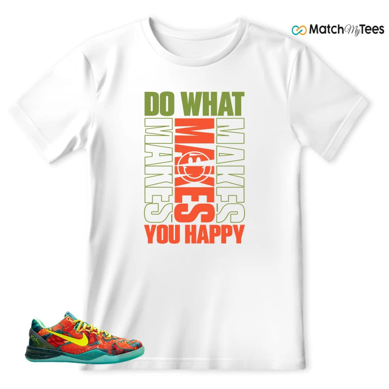 NIKE KOBE 8 PROTRO WHAT THE (2025) SNEAKER Matching Tees t-shirt