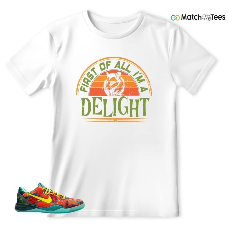 NIKE KOBE 8 PROTRO WHAT THE (2025) SNEAKER Matching Tees t-shirt