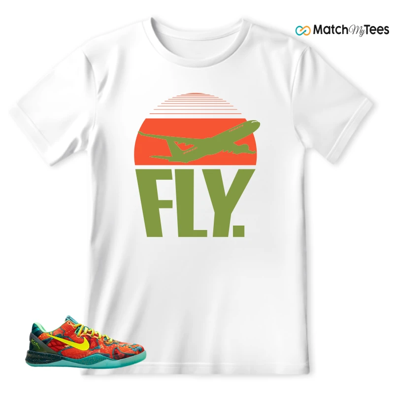 NIKE KOBE 8 PROTRO WHAT THE (2025) SNEAKER Matching Tees t-shirt