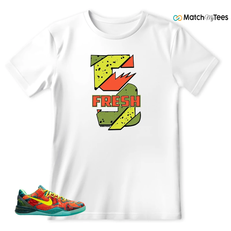 NIKE KOBE 8 PROTRO WHAT THE (2025) SNEAKER Matching Tees t-shirt