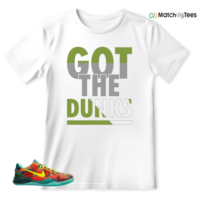 NIKE KOBE 8 PROTRO WHAT THE (2025) SNEAKER Matching Tees t-shirt