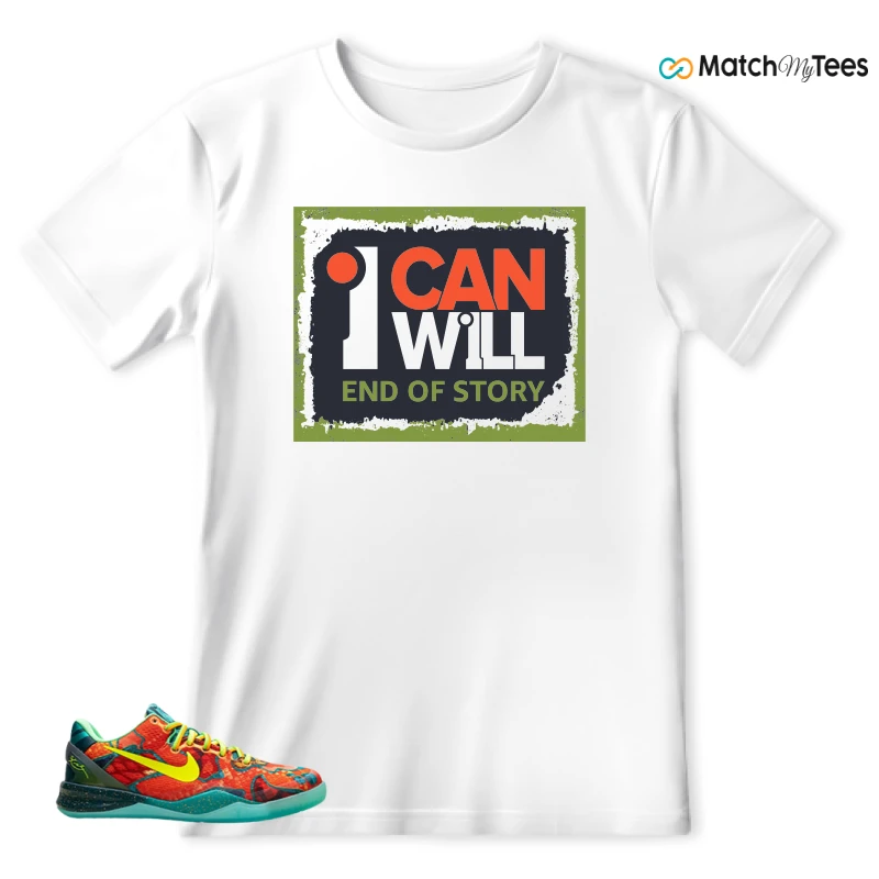 NIKE KOBE 8 PROTRO WHAT THE (2025) SNEAKER Matching Tees t-shirt