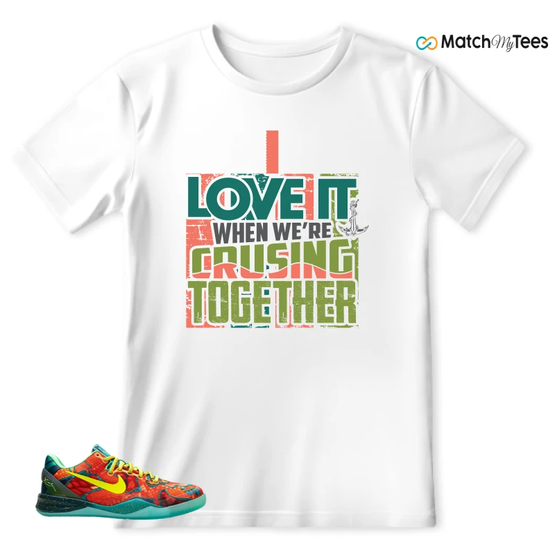 NIKE KOBE 8 PROTRO WHAT THE (2025) SNEAKER Matching Tees t-shirt