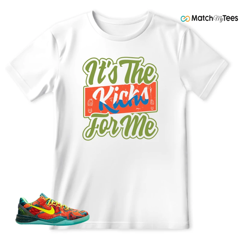 NIKE KOBE 8 PROTRO WHAT THE (2025) SNEAKER Matching Tees t-shirt