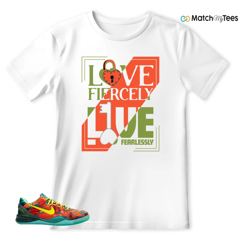 NIKE KOBE 8 PROTRO WHAT THE (2025) SNEAKER Matching Tees t-shirt