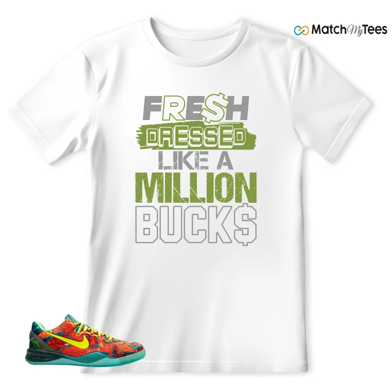 NIKE KOBE 8 PROTRO WHAT THE (2025) SNEAKER Matching Tees t-shirt