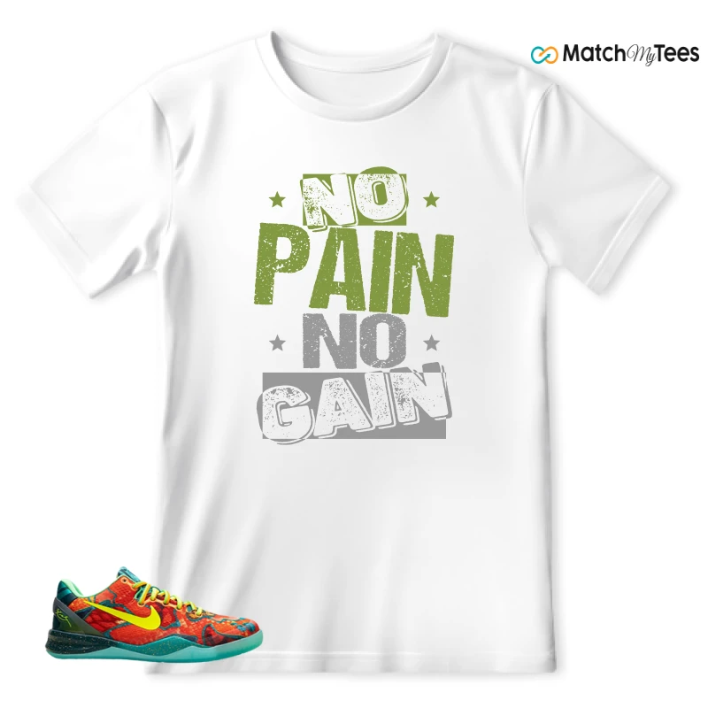 NIKE KOBE 8 PROTRO WHAT THE (2025) SNEAKER Matching Tees t-shirt