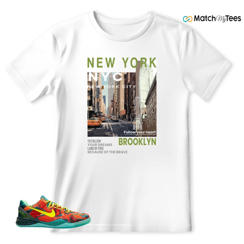 NIKE KOBE 8 PROTRO WHAT THE (2025) SNEAKER Matching Tees t-shirt