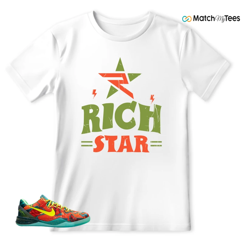 NIKE KOBE 8 PROTRO WHAT THE (2025) SNEAKER Matching Tees t-shirt