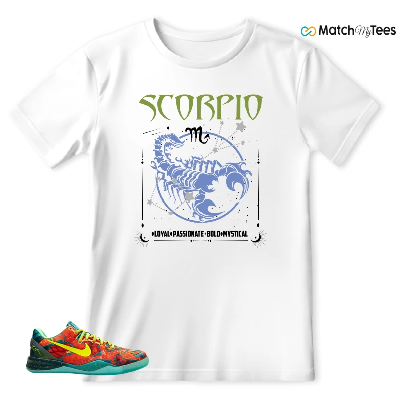 NIKE KOBE 8 PROTRO WHAT THE (2025) SNEAKER Matching Tees t-shirt