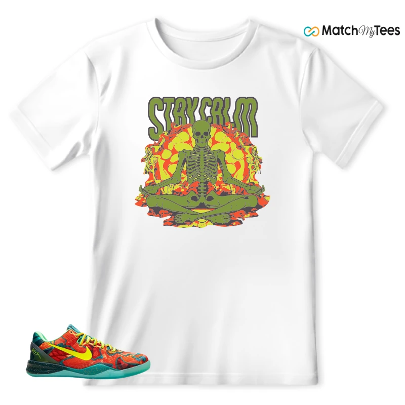 NIKE KOBE 8 PROTRO WHAT THE (2025) SNEAKER Matching Tees t-shirt