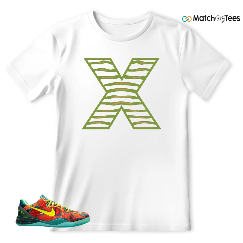 NIKE KOBE 8 PROTRO WHAT THE (2025) SNEAKER Matching Tees t-shirt