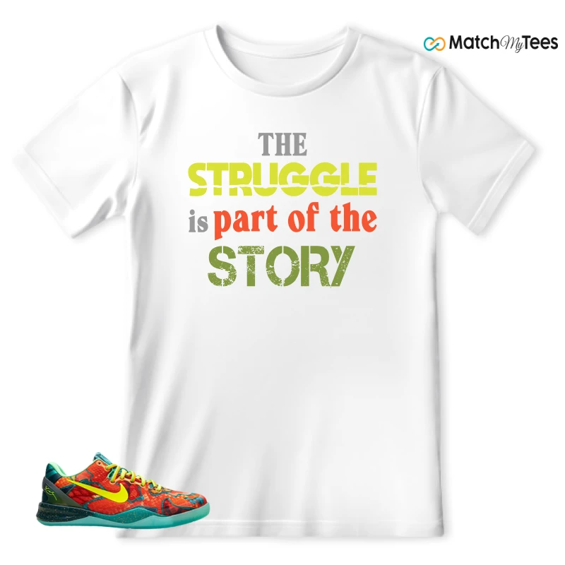 NIKE KOBE 8 PROTRO WHAT THE (2025) SNEAKER Matching Tees t-shirt