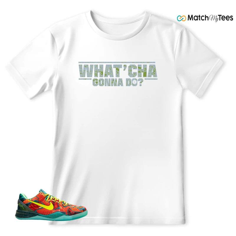 NIKE KOBE 8 PROTRO WHAT THE (2025) SNEAKER Matching Tees t-shirt