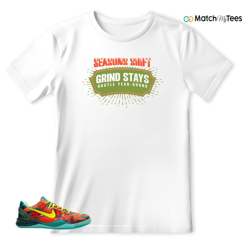 NIKE KOBE 8 PROTRO WHAT THE (2025) SNEAKER Matching Tees t-shirt