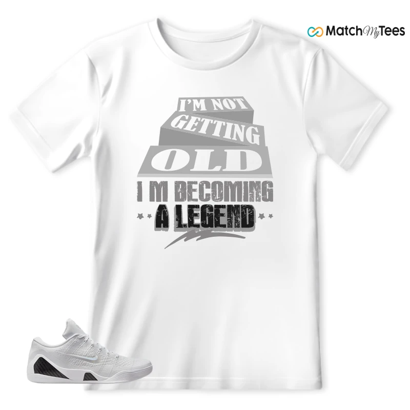 NIKE KOBE 9 ELITE LOW PROTRO HALP SNEAKER Matching Tees t-shirt