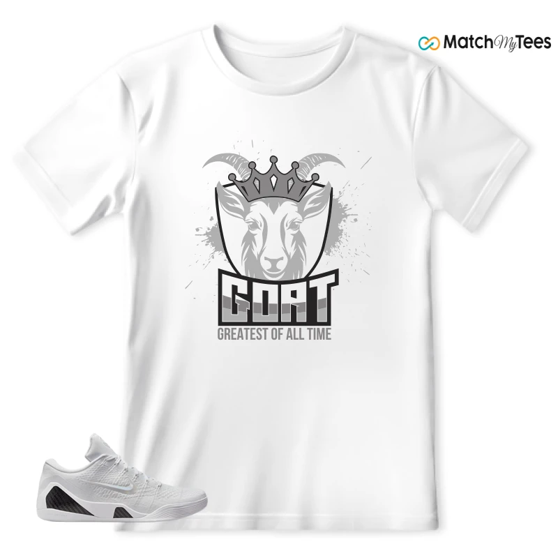 NIKE KOBE 9 ELITE LOW PROTRO HALP SNEAKER Matching Tees T-shirt for Men