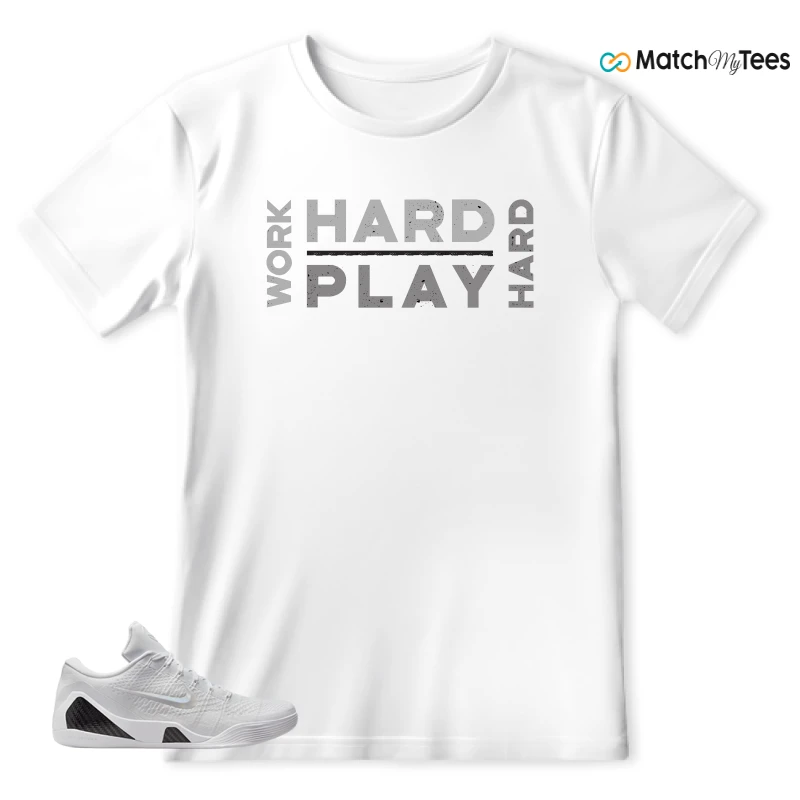 NIKE KOBE 9 ELITE LOW PROTRO HALP SNEAKER Matching Tees T-shirt for Men