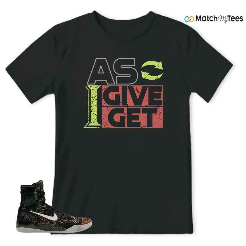 NIKE KOBE 9 ELITE MASTERPIECE SNEAKER Matching Tees T-shirt for Men