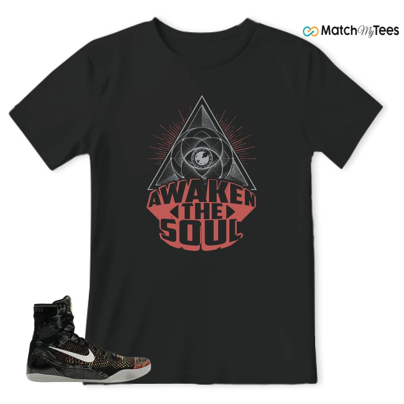 NIKE KOBE 9 ELITE MASTERPIECE SNEAKER Matching Tees t-shirt