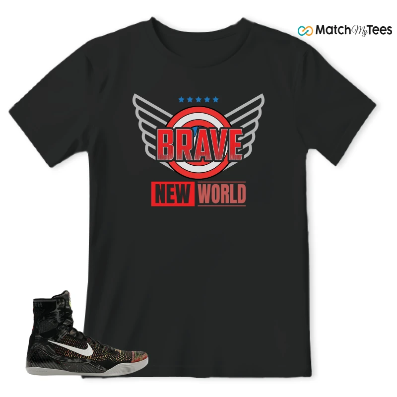 NIKE KOBE 9 ELITE MASTERPIECE SNEAKER Matching Tees t-shirt