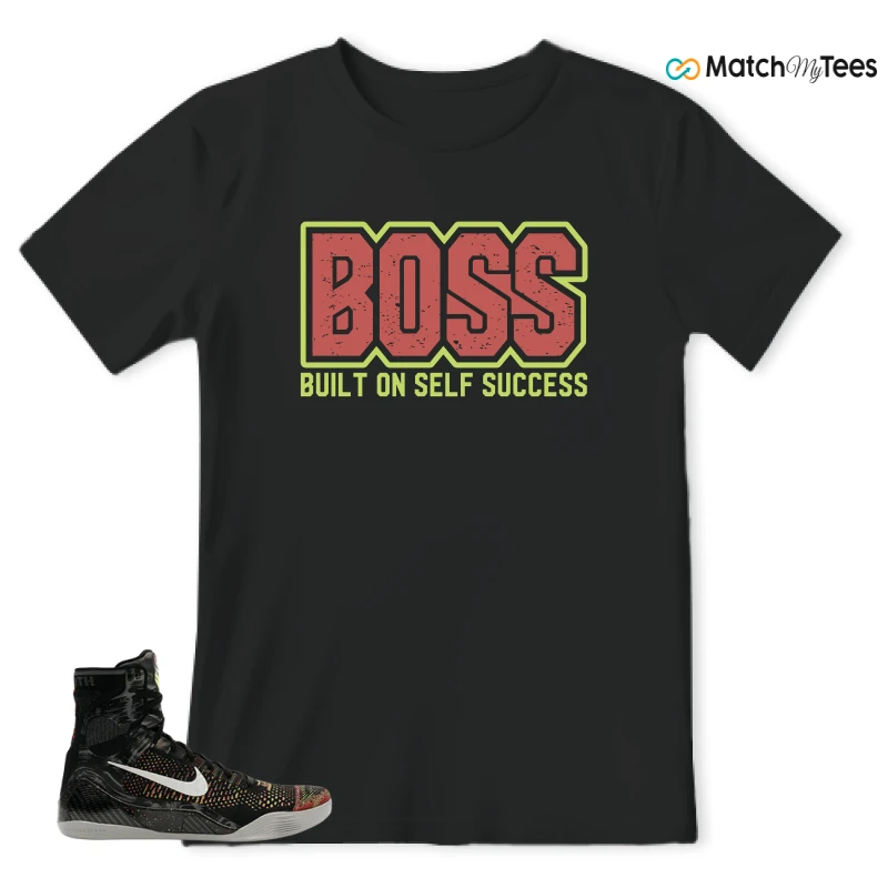 NIKE KOBE 9 ELITE MASTERPIECE SNEAKER Matching Tees t-shirt
