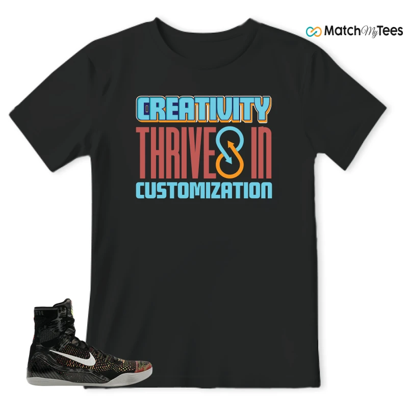 NIKE KOBE 9 ELITE MASTERPIECE SNEAKER Matching Tees t-shirt