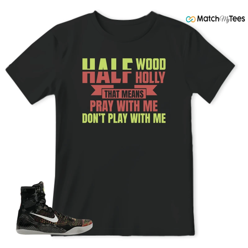 NIKE KOBE 9 ELITE MASTERPIECE SNEAKER Matching Tees t-shirt