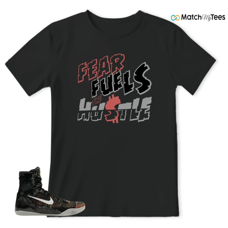 NIKE KOBE 9 ELITE MASTERPIECE SNEAKER Matching Tees t-shirt