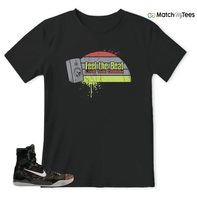 NIKE KOBE 9 ELITE MASTERPIECE SNEAKER Matching Tees t-shirt