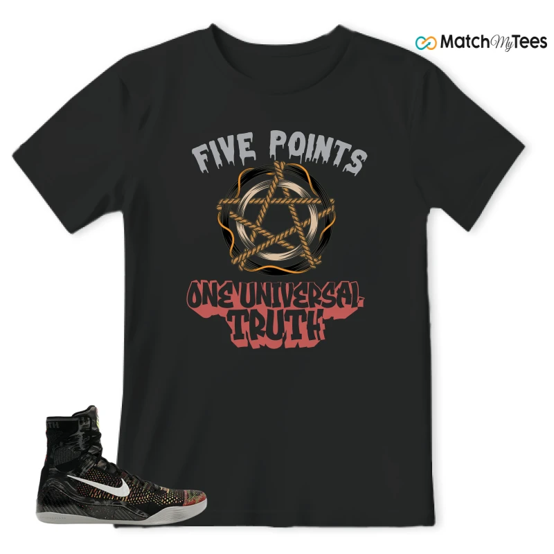 NIKE KOBE 9 ELITE MASTERPIECE SNEAKER Matching Tees t-shirt