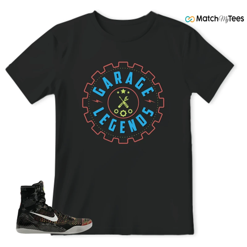NIKE KOBE 9 ELITE MASTERPIECE SNEAKER Matching Tees t-shirt