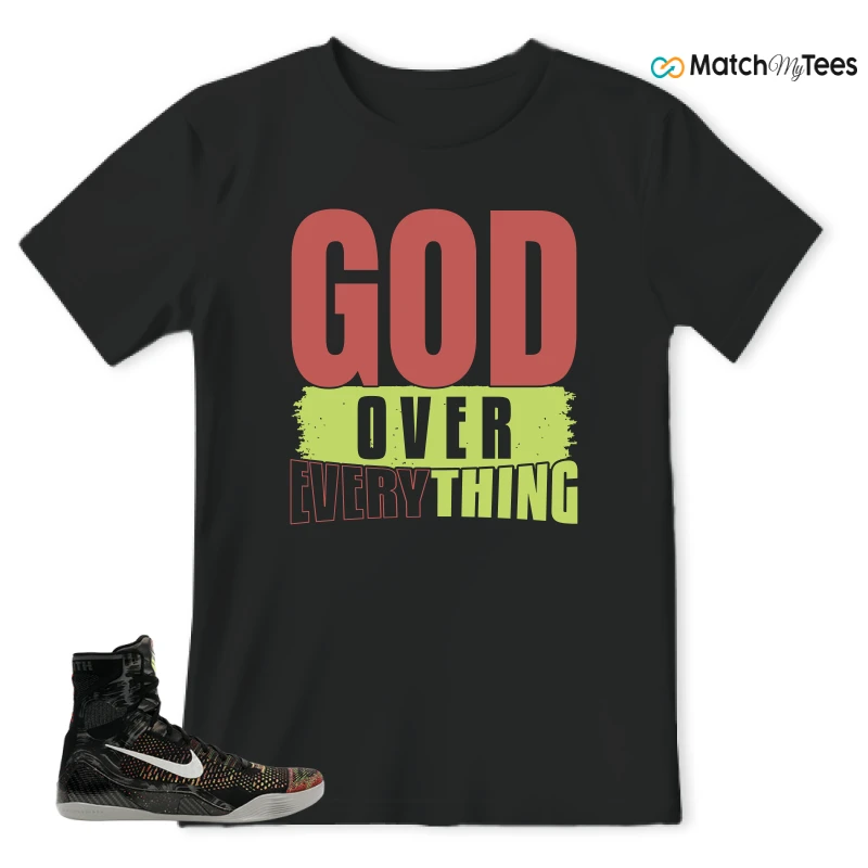 NIKE KOBE 9 ELITE MASTERPIECE SNEAKER Matching Tees t-shirt