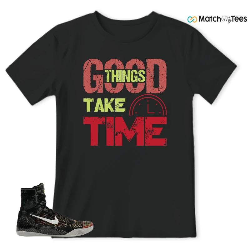NIKE KOBE 9 ELITE MASTERPIECE SNEAKER Matching Tees t-shirt