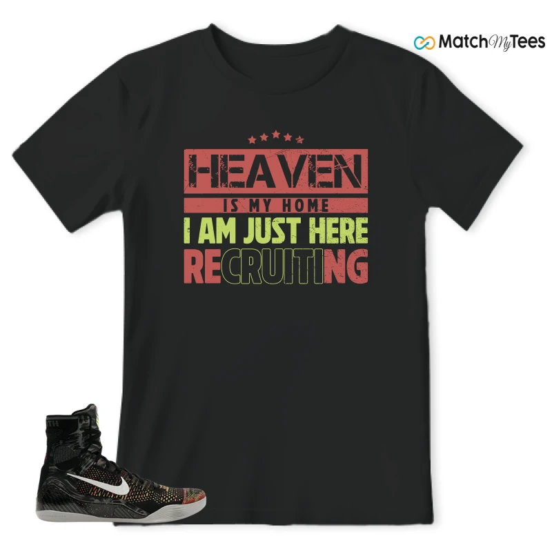 NIKE KOBE 9 ELITE MASTERPIECE SNEAKER Matching Tees t-shirt