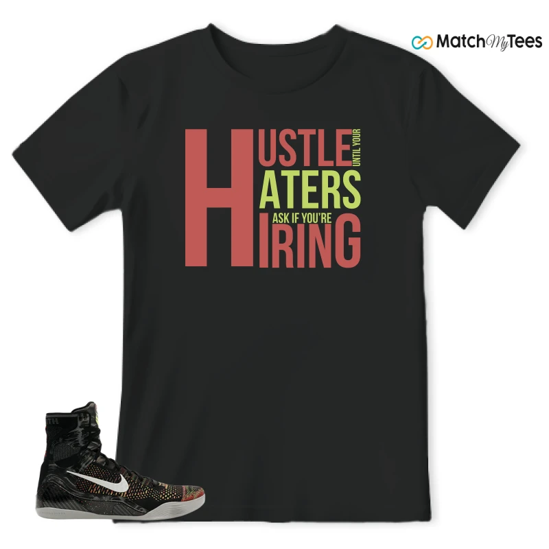 NIKE KOBE 9 ELITE MASTERPIECE SNEAKER Matching Tees t-shirt