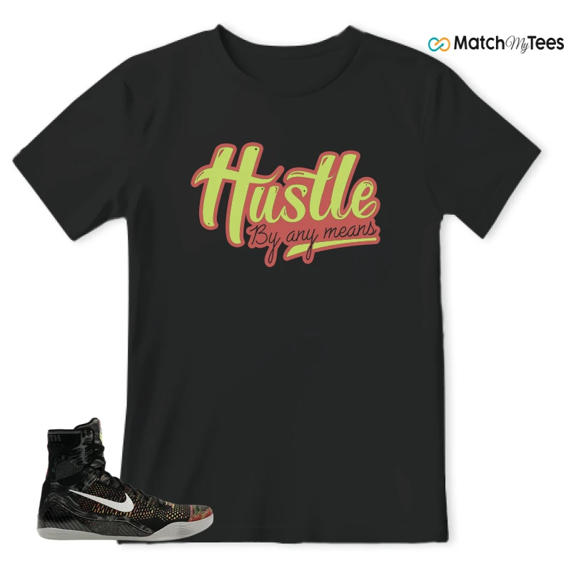 NIKE KOBE 9 ELITE MASTERPIECE SNEAKER Matching Tees t-shirt