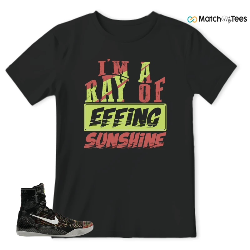 NIKE KOBE 9 ELITE MASTERPIECE SNEAKER Matching Tees t-shirt