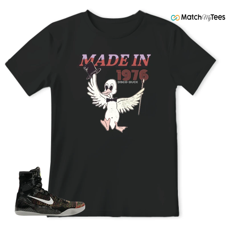NIKE KOBE 9 ELITE MASTERPIECE SNEAKER Matching Tees t-shirt