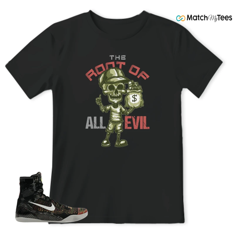 NIKE KOBE 9 ELITE MASTERPIECE SNEAKER Matching Tees t-shirt