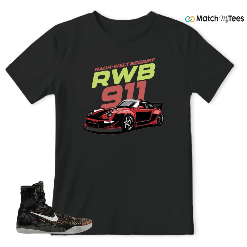 NIKE KOBE 9 ELITE MASTERPIECE SNEAKER Matching Tees t-shirt