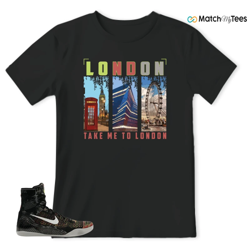NIKE KOBE 9 ELITE MASTERPIECE SNEAKER Matching Tees t-shirt
