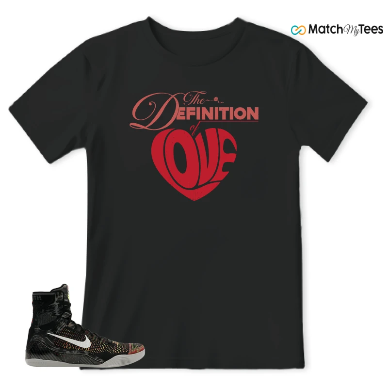 NIKE KOBE 9 ELITE MASTERPIECE SNEAKER Matching Tees t-shirt