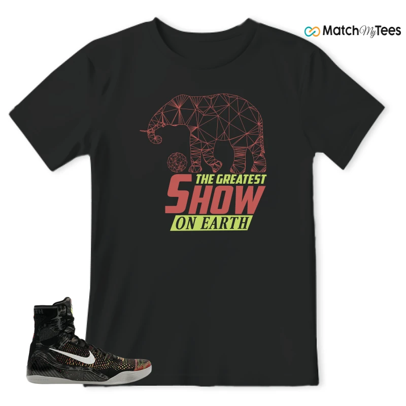 NIKE KOBE 9 ELITE MASTERPIECE SNEAKER Matching Tees t-shirt